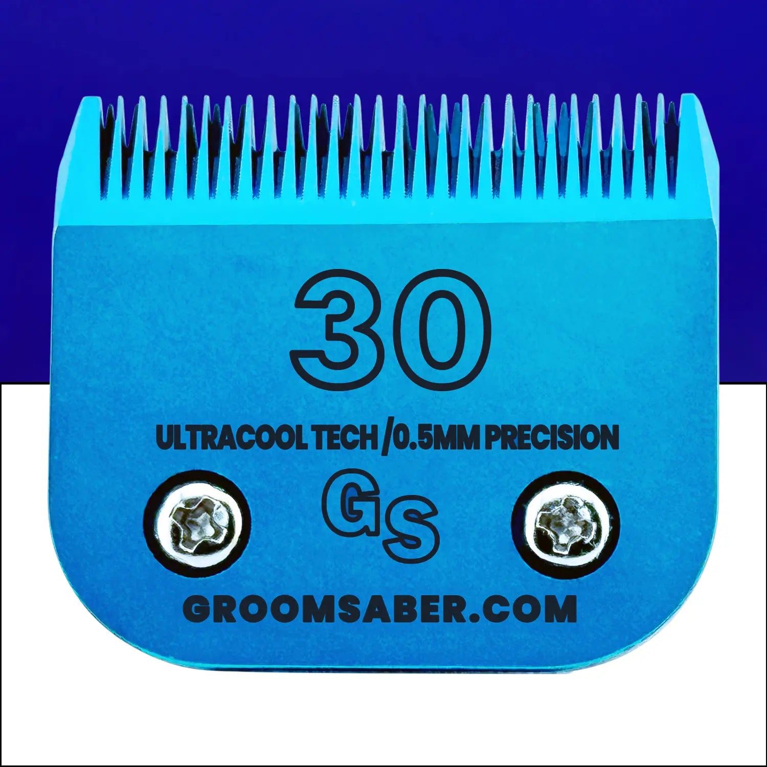 30# Blue Steel Dog Clipper Blade (0.5 mm)